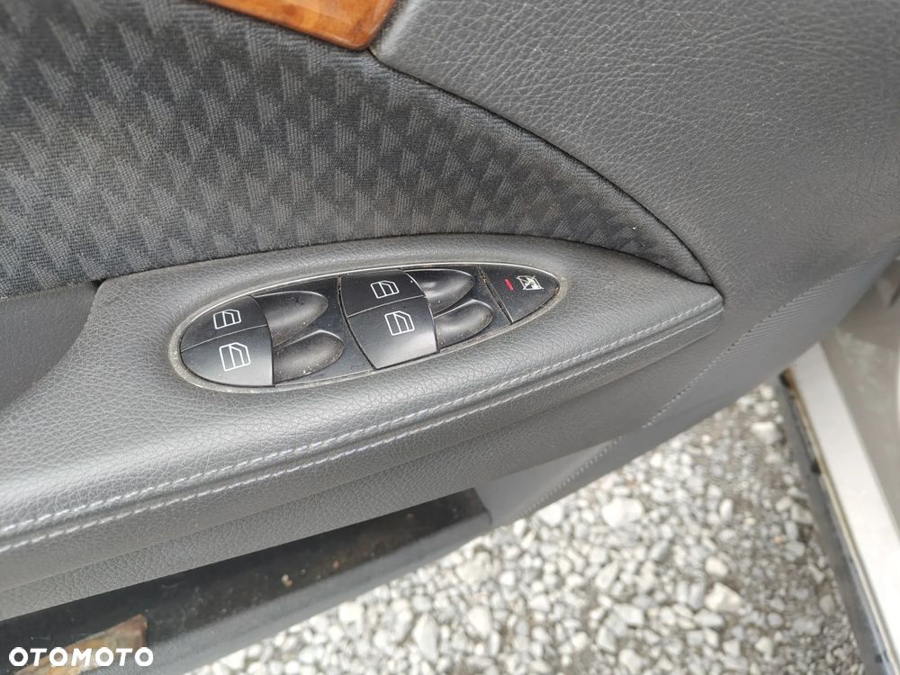 MERCEDES W211 BOCZEK Tapicerka Lewy Przód Eu Kierowcy Elegance Materiał Ideał - 5