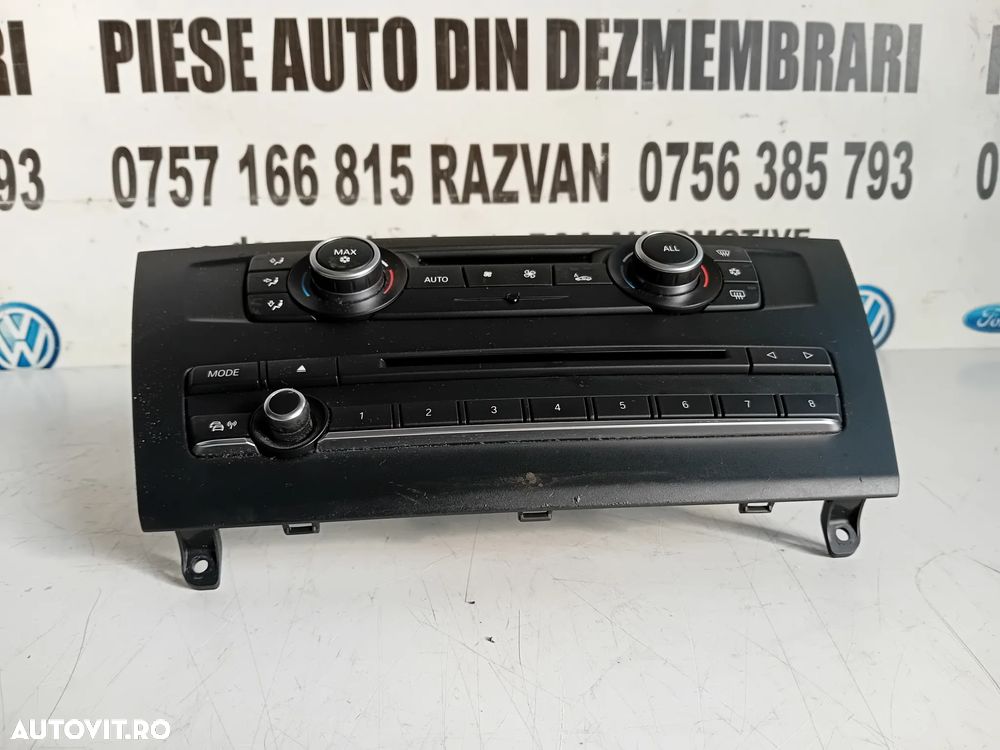 Panou Modul Comanda Clima Climatronic Interfata Radio Cd Navi Bmw X3 F25 X4 F26 Volan Stanga - 4