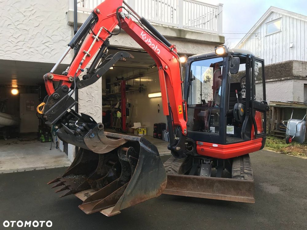 Kubota Kubota KX61-3 + 4 łyżki ,2014 - 1