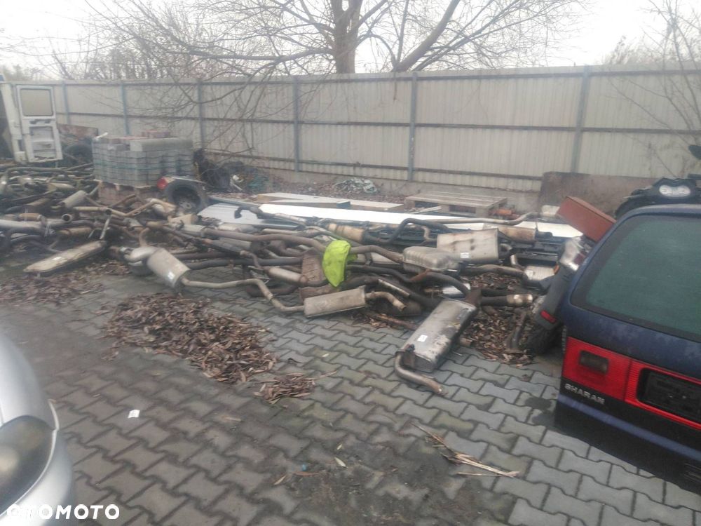 TŁUMIK WYDECH ŚRODKOWY + KOŃCOWY SAAB 9-3 II 2.2 TiD 12789692 12789691 - 9