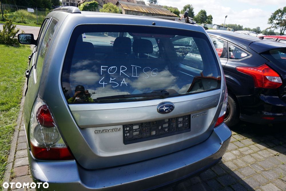KLAPA BAGAŻNIKA TYLNA FORESTER II SG LIFT 45A  SZARY SUBARU 2006-2008 - 3