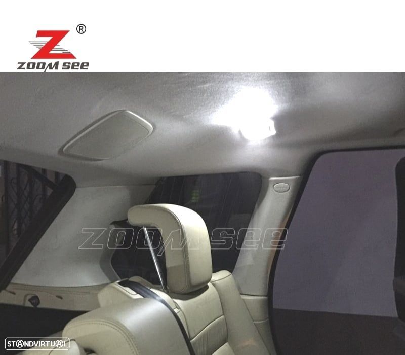 KIT COMPLETO 22 LAMPADAS LED INTERIOR LAND ROVER 3 06-12 - 3