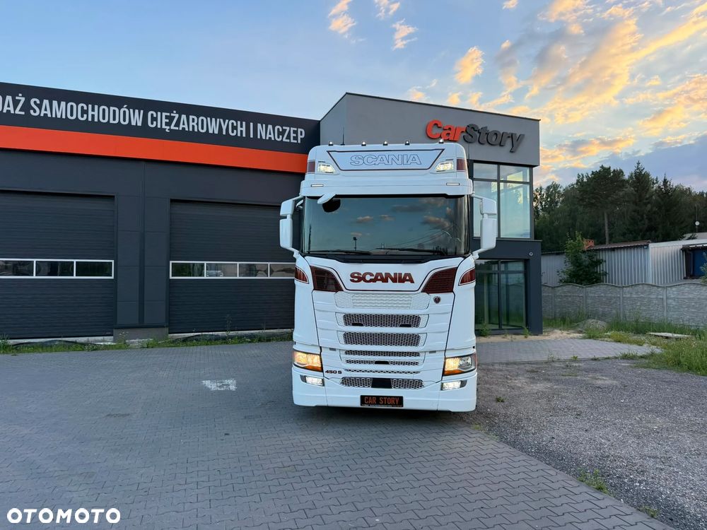 Scania S450/PODUSZKA P+T/KLIMA P./ ON 1200/RETARDER/SPROWADZONA/ - 3