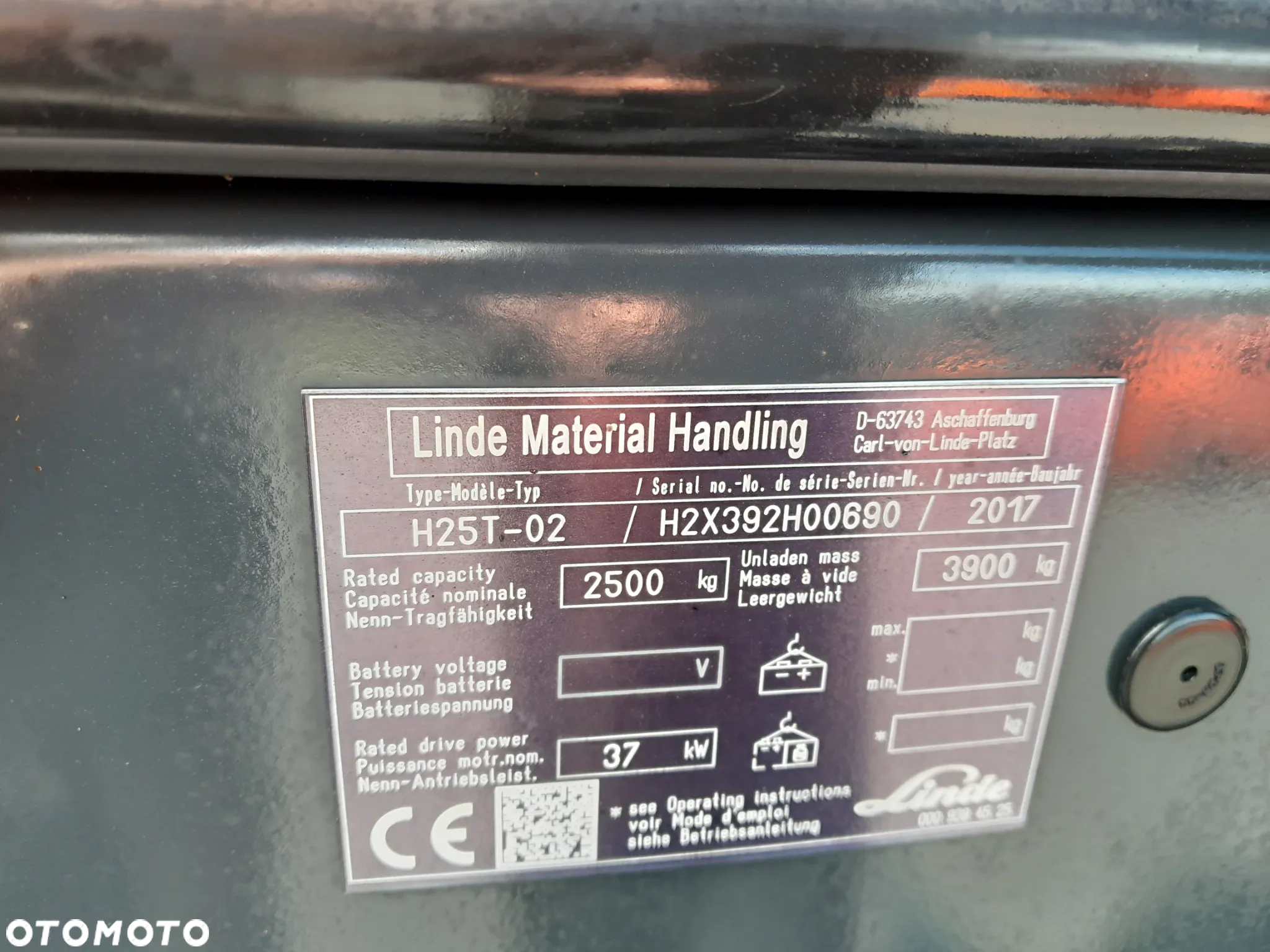 Linde H25T-02 - 15