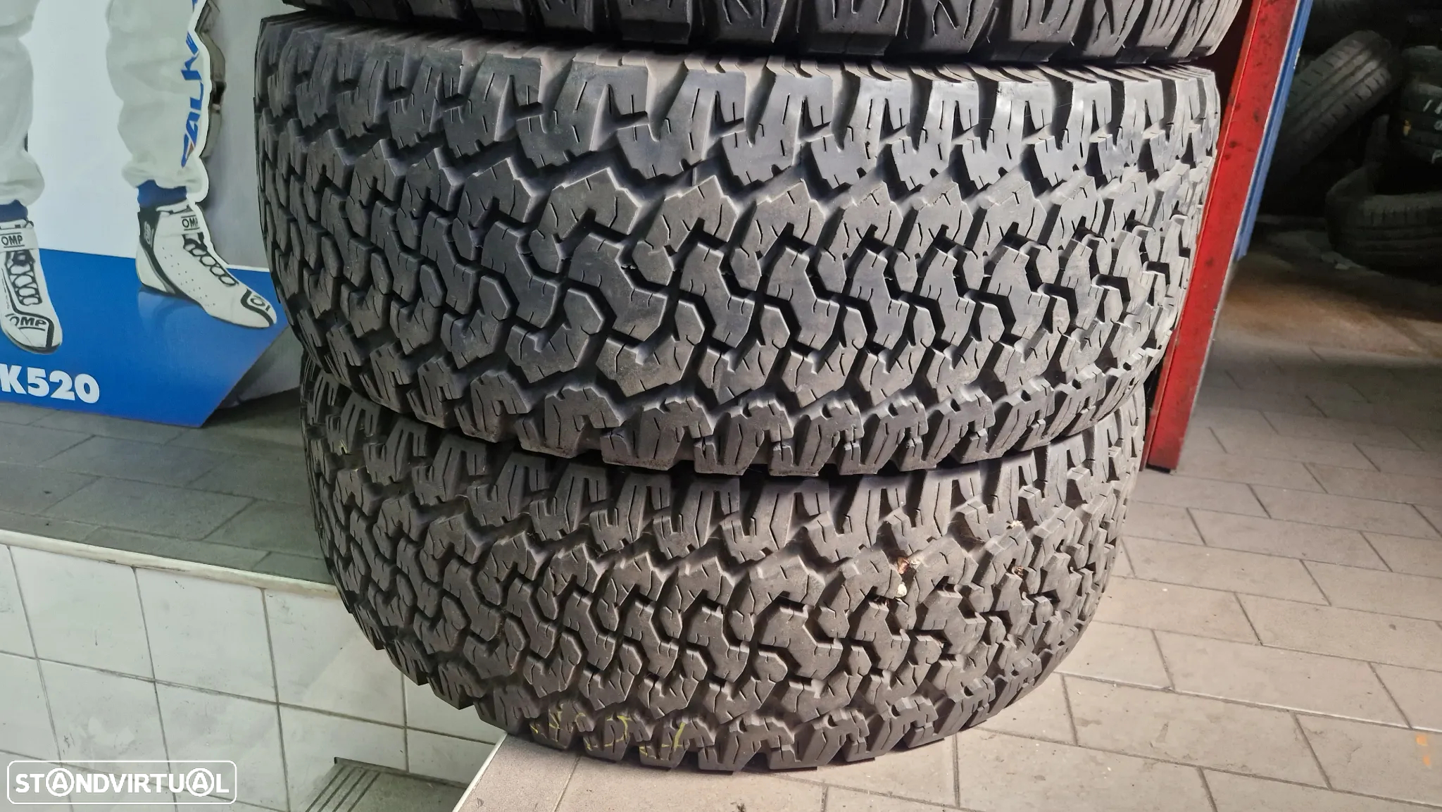 3 PNEUS 315/70/17 BFGOODRICH ALL TERRAIN - 2