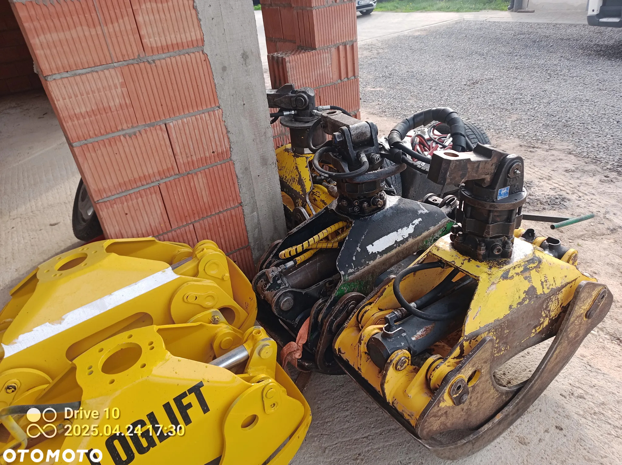 Chwytak do drewna drzewa lasu dłużycy Loglift Epsilon SuperGrip Hultdins - 7