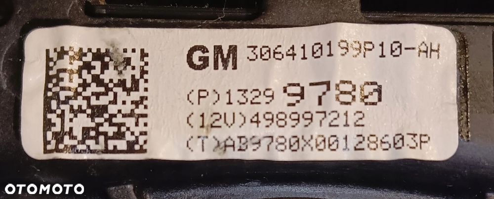 Konsola deska opel Zafira c - 8