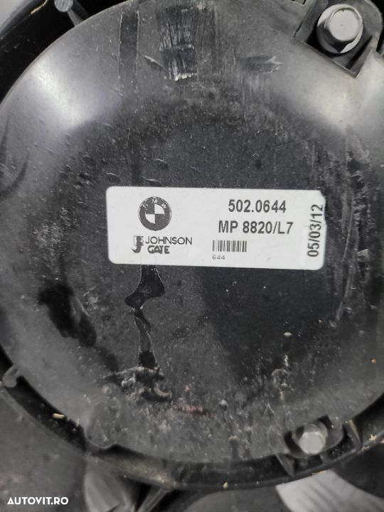 Electroventilator Termocupla Bmw F30 F31 F32 F33 F34 F36 F80 F20 F21 F22 F23 Cod - 4