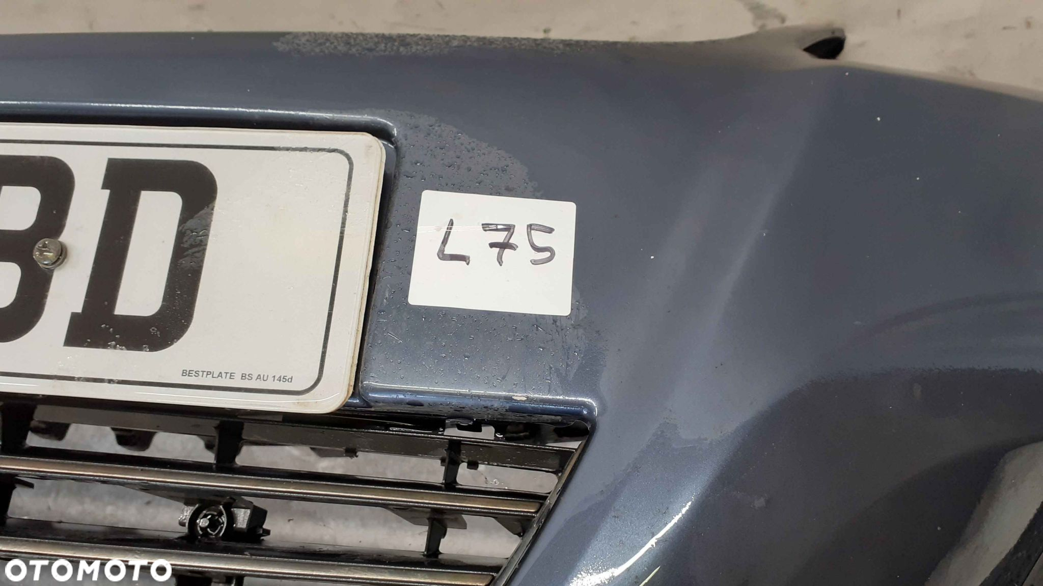 ) ZDERZAK PRZÓD PRZEDNI OPEL ZAFIRA B II 2 LIFT FL Z177 SZARY GRAFITOWY HALOGENY - 2