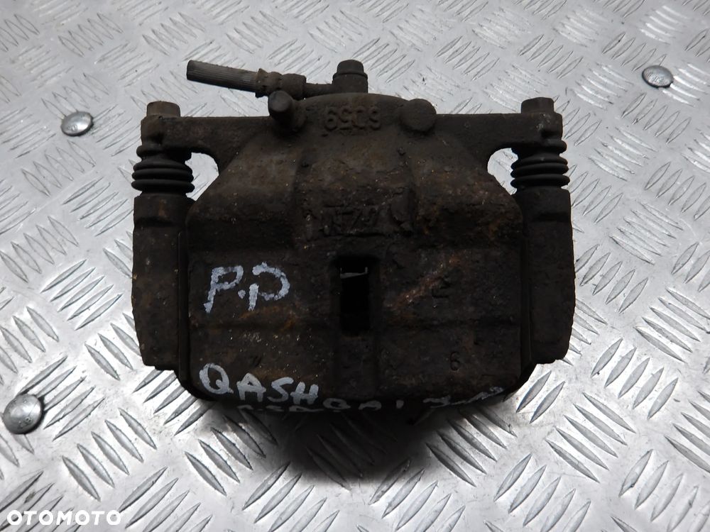 NISSAN QASHQAI I 06-09 1.5 D ZACISK HAMULCOWY PRAWY PRZÓD PRZEDNI - 1