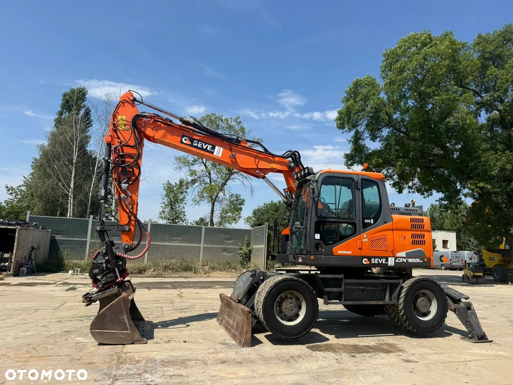 Doosan Doosan DX 165W - 5 z głowicą obrotową - 4