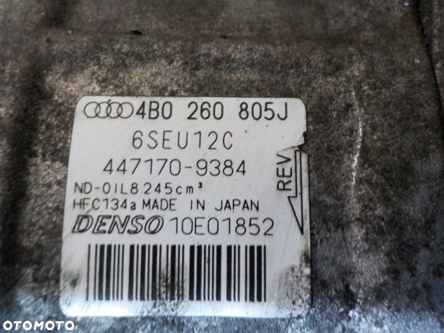 AUDI A6 C5 2.5 TDI SPRĘŻARKA POMPA KLIMATYZACJI 4B0260805J - 4