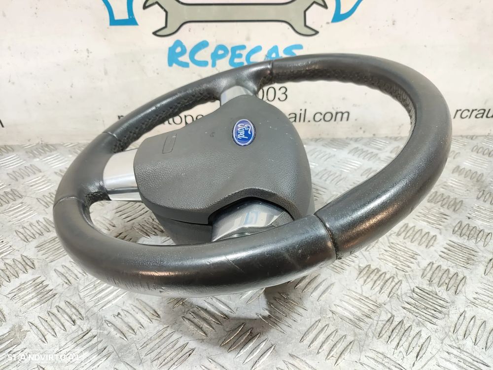 Volante Completo em Pele Ford Focus 2 Mk2 3 Braços - 5