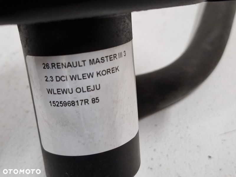 RENAULT MASTER III 3 2.3 DCI WLEW KOREK WLEWU OLEJU 152596817R - 8