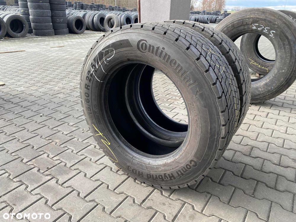 Opony 315/60R22.5 CONTINENTAL CONTI HYBRID HD3 Napędowe 8-12mm - 6