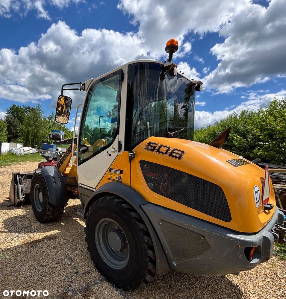 Liebherr L508 2018r rekin, widły, 4x4 łyzka dzielona - 5