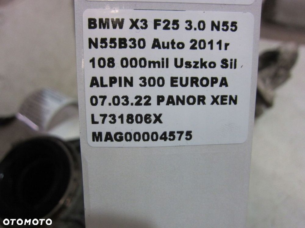 BMW X3 F25 POKRYWA ZAWORÓW DEKIEL N55 70355139 - 4