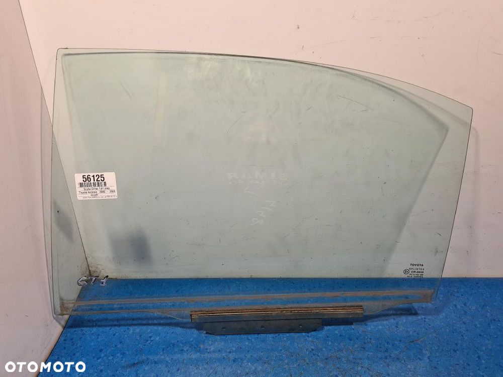 TOYOTA AVENSIS II T25 SZYBA DRZWI TYŁ LEWA  6T1 - 1