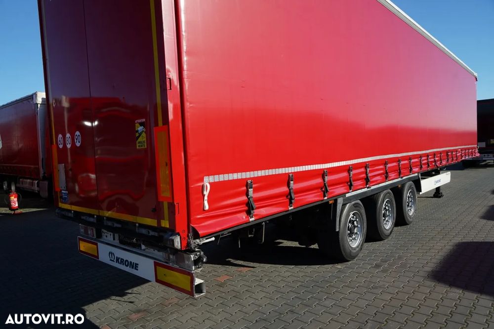 Krone CORTINĂ KRONE / MEGA / 2018 / AXĂ RIDICABILĂ / PLATĂ JOSĂ - 13