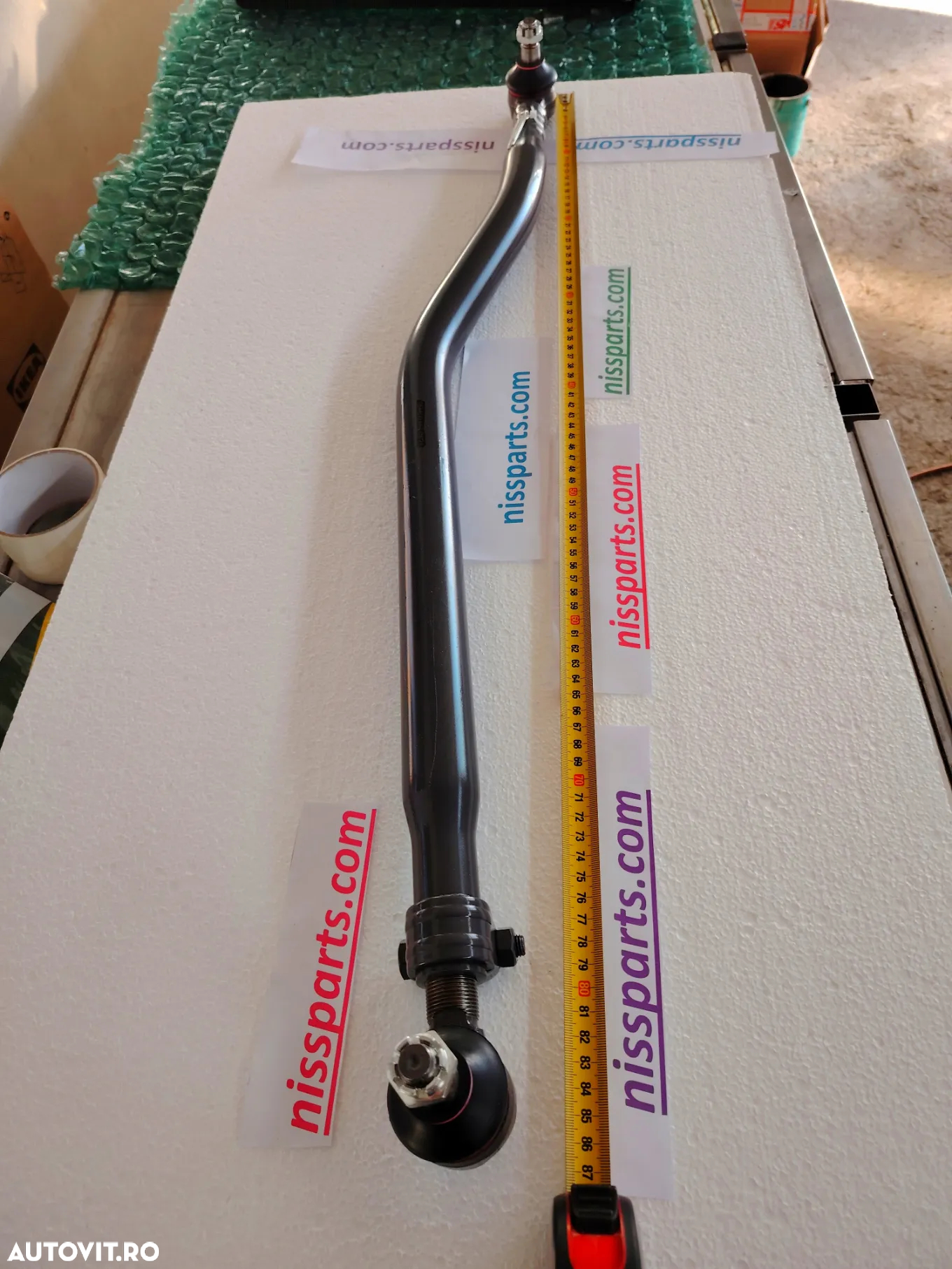 Levier comanda direcție NISSAN Atleon Cabstar L35 EcoT EcoL Ebro Trade piese bara tirant 112004540 485109X100 485109X101 48510D8600 48510LA20A 48510LA21E - 8