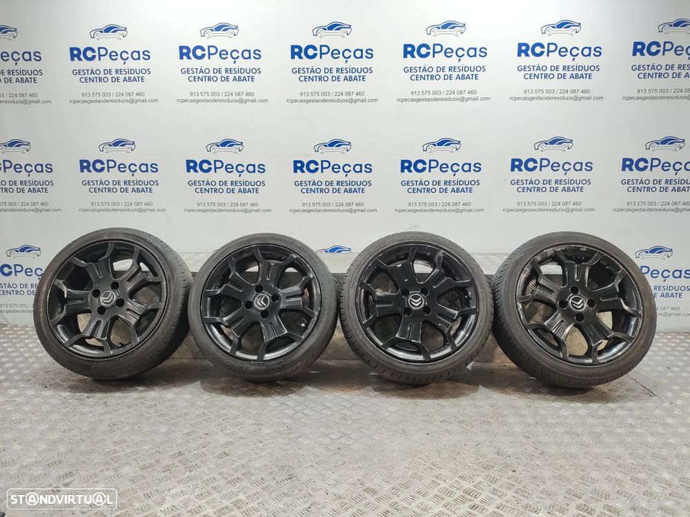 Conjunto de jantes Ronal originais Citroen DS3 DS Sport 7J ET25 4x108