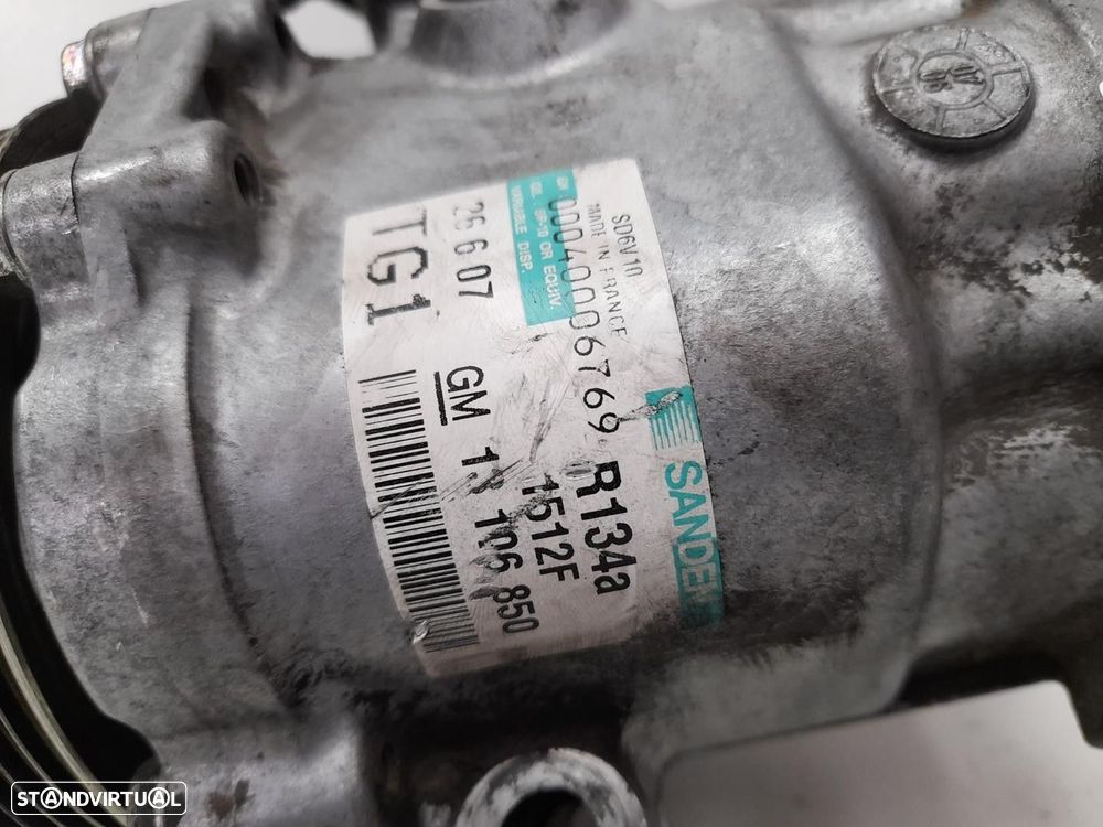 COMPRESSOR AR CONDICIONADO SUZUKI SWIFT III 2005 -13106850 - 3