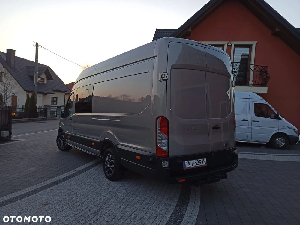 Ford TRANSIT 2.0 TDCi 170KM * JUMBO * BRYGADOWY 6 osób * BOGATY * SUPER STAN! - 5