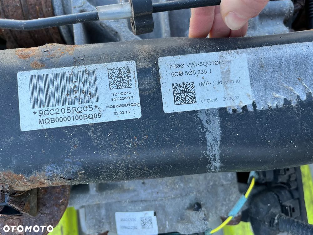 VW TIGUAN II 4X4 ZAWIESZENIE TYŁ KOMPLETNE - 11