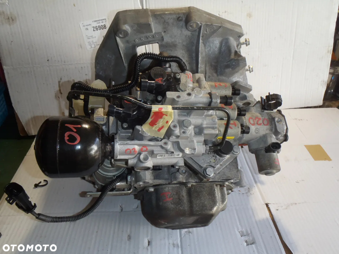 czujnik nastawnik widełki uszczelka skrzynia automatyczna automat selespeed dualogic robot automat fiat 500 grande punto evo doblo Qubo fiorino panda mito ducato stilo ypsilon 147 156 159 - 18