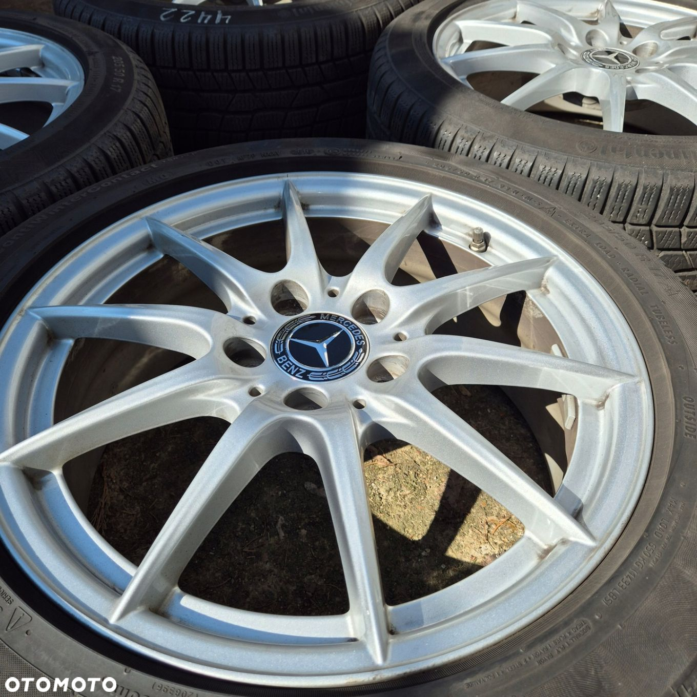 KOŁA ZIMA 17 MERCEDES A B C KLASA W204 W207 W245 W246 W176 CLA 205/50 R17 - 6