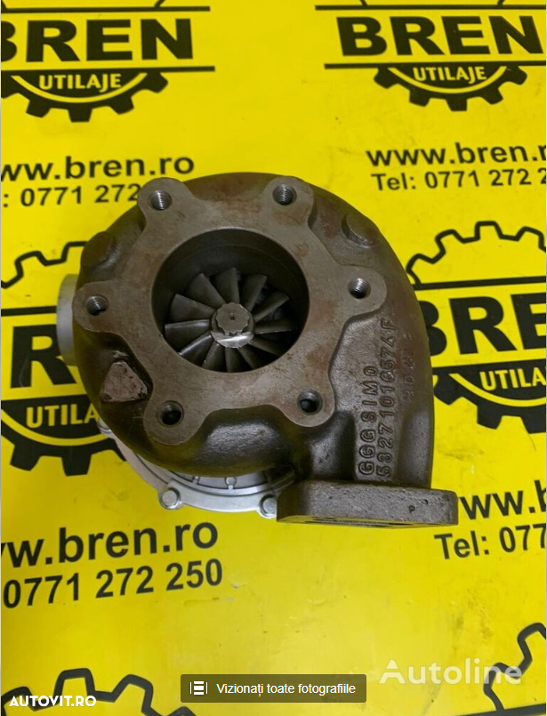Turbocompresor motor (53279886206) pentru excavator MERCEDES-BENZ nou - 2