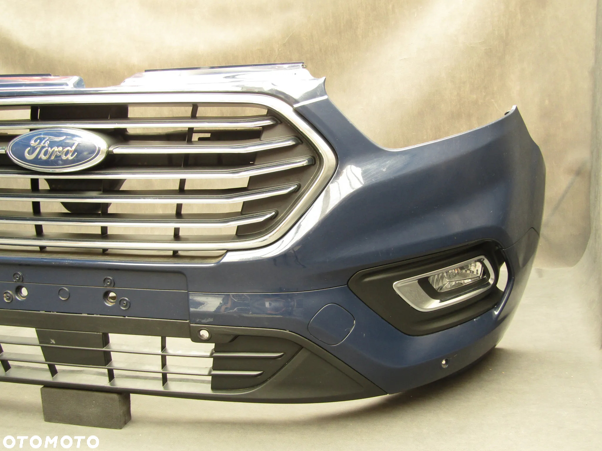 Zderzak przedni Ford Transit Tourneo Custom 18-22 Lakier Blazer Blu - 9
