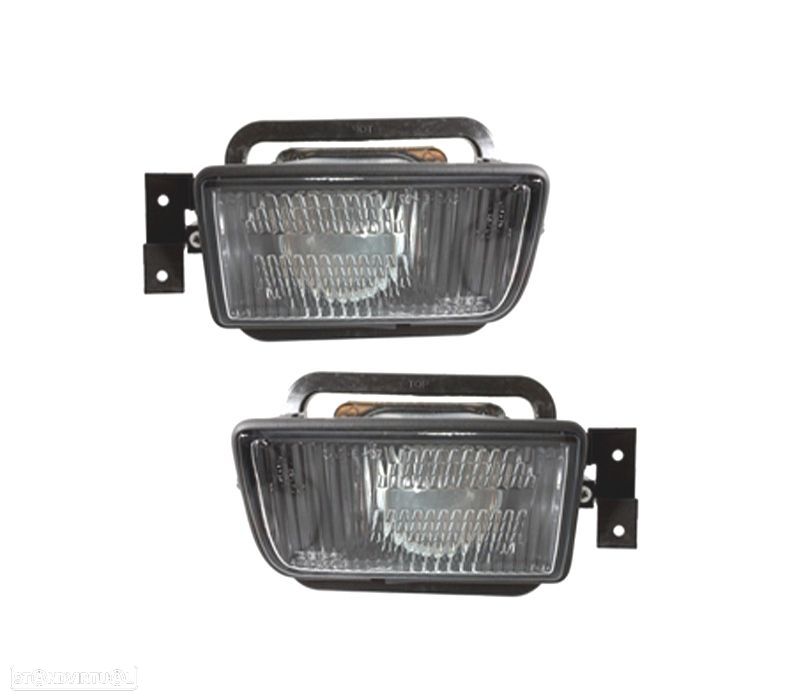 FARÓIS DE NEVOEIRO PARA BMW SERIE 5 E34 88-95 FUMADOS - 5