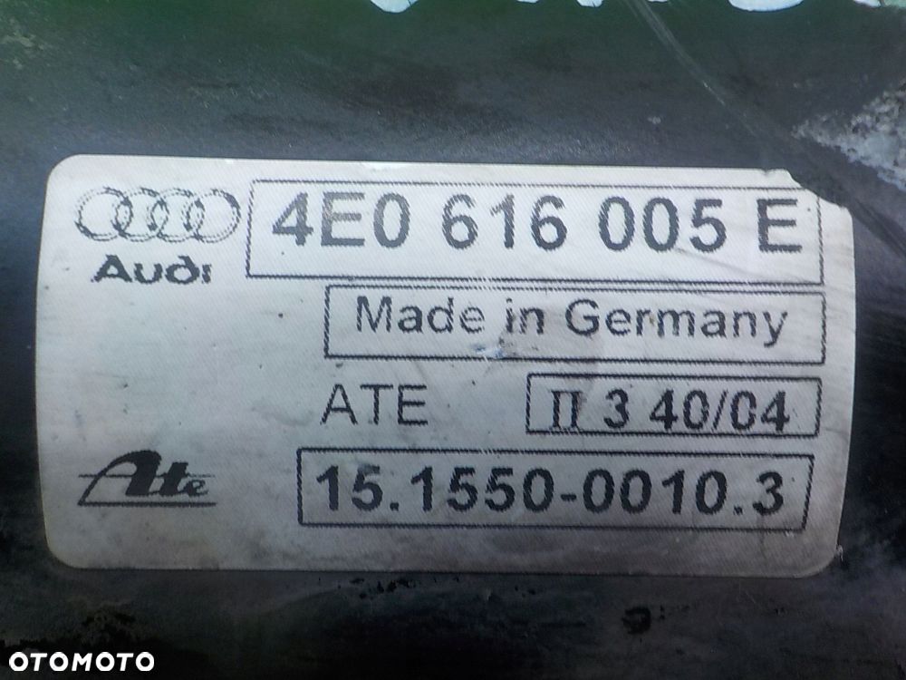 AUDI A8 D3 4.0 TDI 05r SEDAN kompresor zawieszenia 4E0616005E 151550-00212 - 6