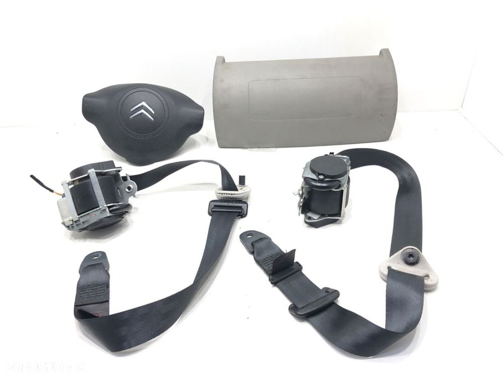 PODUSZKI AIRBAG PASY BEZPIECZEŃSTWA KOMPLET  CITROEN JUMPY (VF7) 2007 - 2016 2.0 HDi 120 88 kW [120 - 1