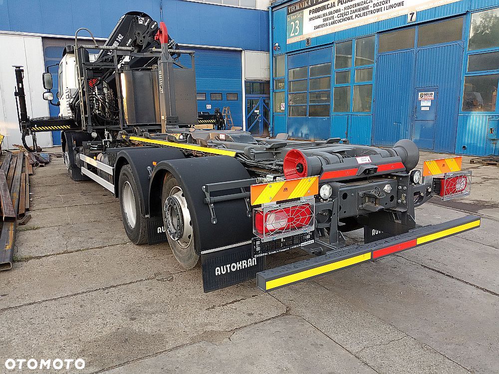 DAF żuraw HIAB hakowiec MULTILIFT - 4