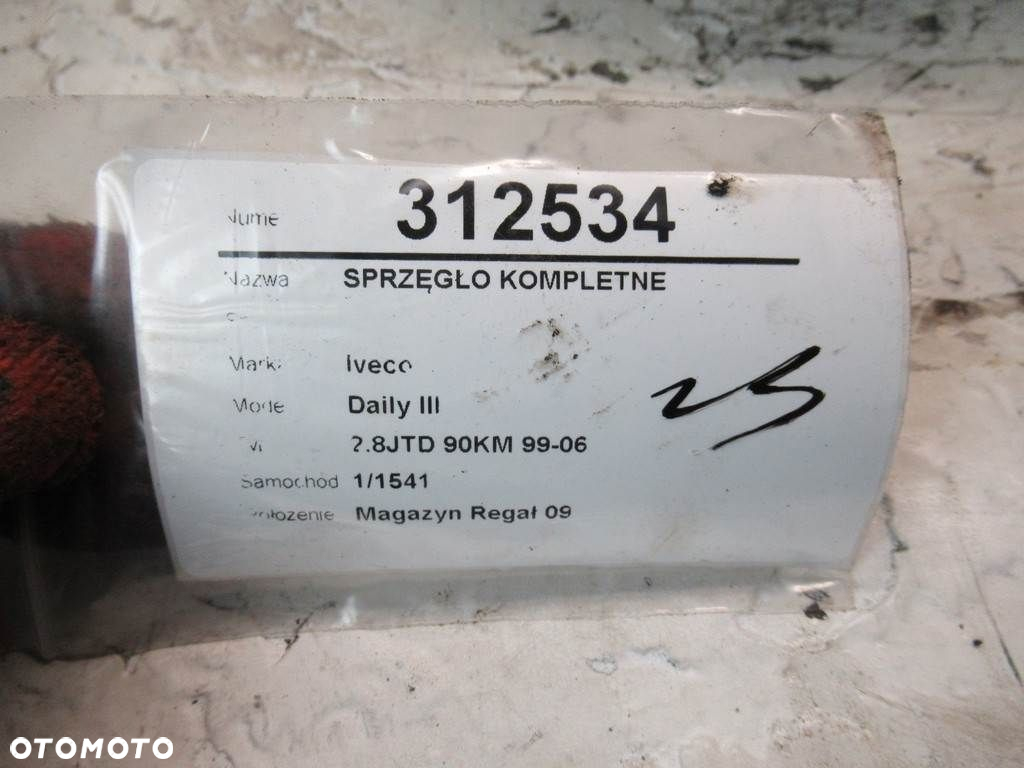 SPRZĘGŁO KOMPLETNE - 347.00 PLN - IVECO DAILY III Autobus 1999 - 2006 35 S 13, 40 C 13, 50 C 13 92 - 11