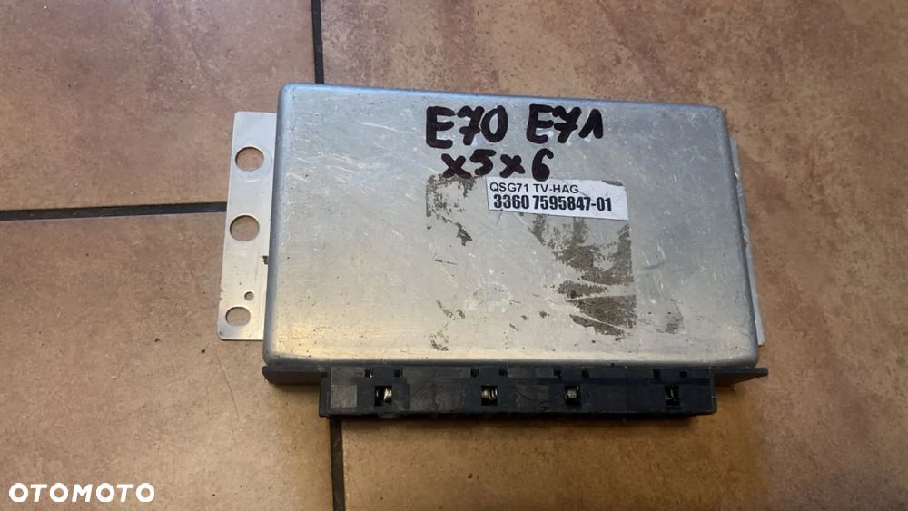 MODUŁ STEROWNIK MOSTU DYFERENCJAŁU E70 E71 X5 X6 BMW 7595847 - 2