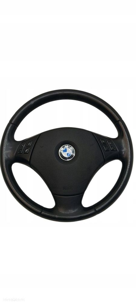 Bmw E90 E91 E87 Kierownica Skórzana Poduszka Airbag Multifunkcja Nr 51