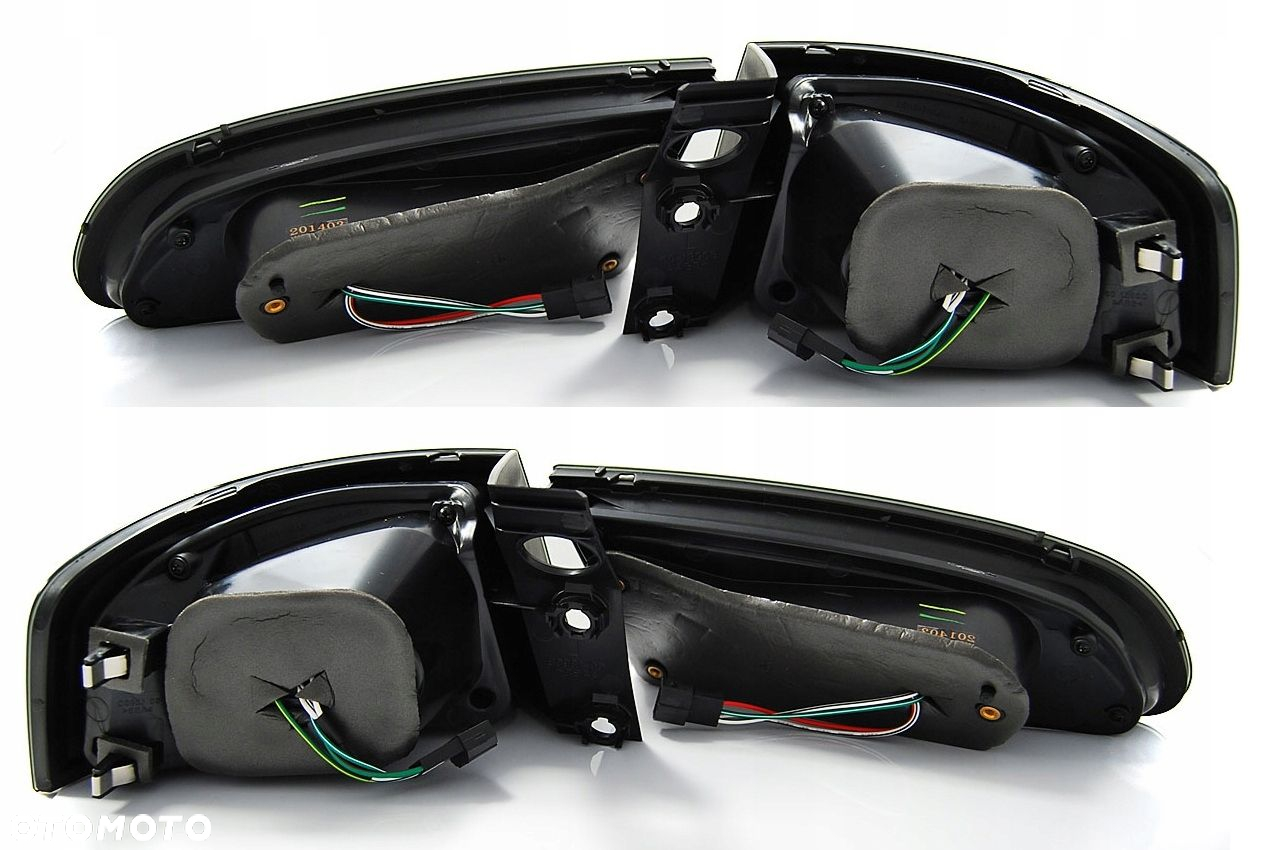 Lampy tylne 4sztuki kpl Led Neon Bar Tuning Black Seat Ibiza III 3 6l 02-8 - 9