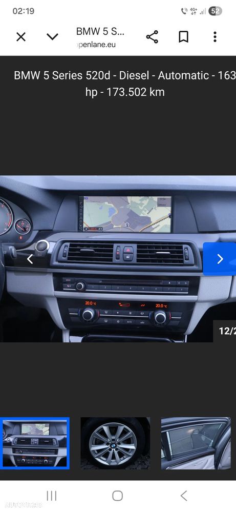 BMW 5 Series 2012 — imagine 8