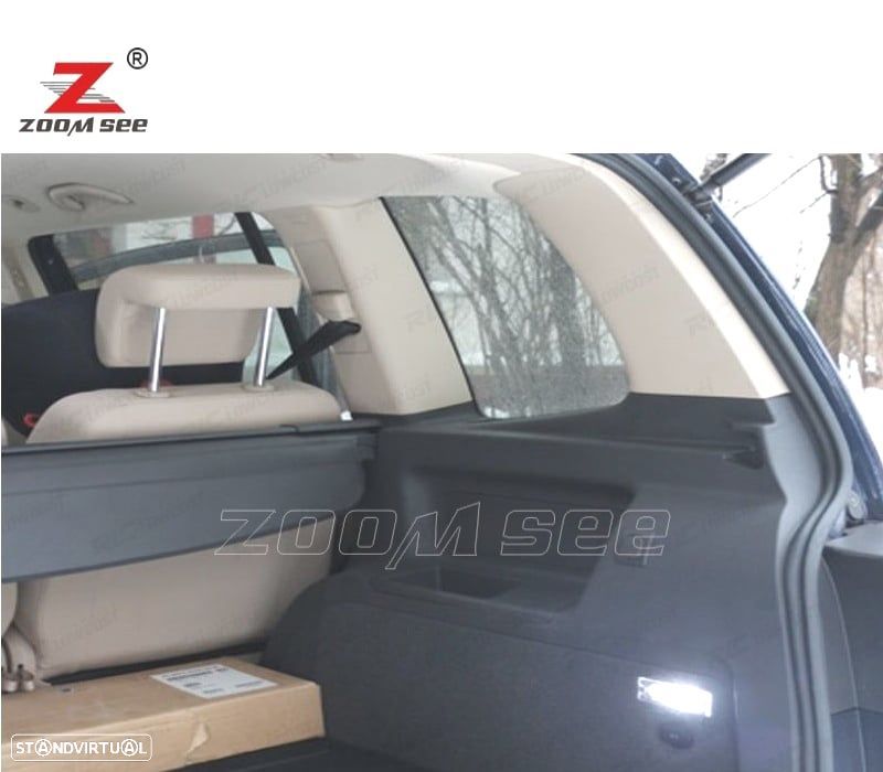 KIT COMPLETO DE 21 LÂMPADAS LED INTERIOR PARA VOLKSWAGEN VW SHARAN 7 M 8 7M9 7M6 2000-1995 - 3