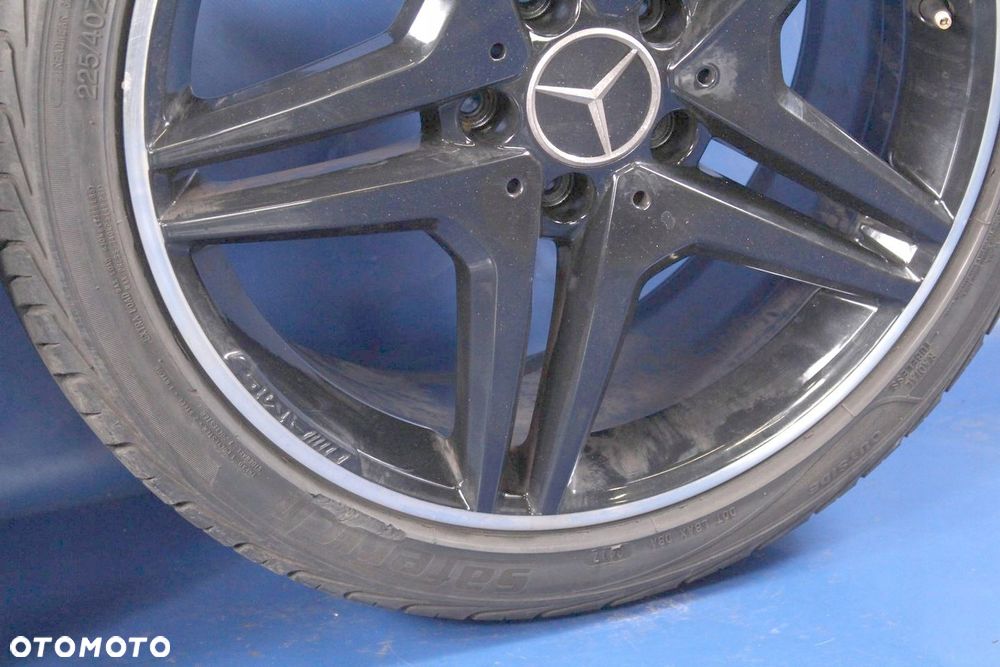 FELGI ALUMINIOWE MERCEDES SLK W171 06r 18 AMG 1 SZT SPAWANA - 9