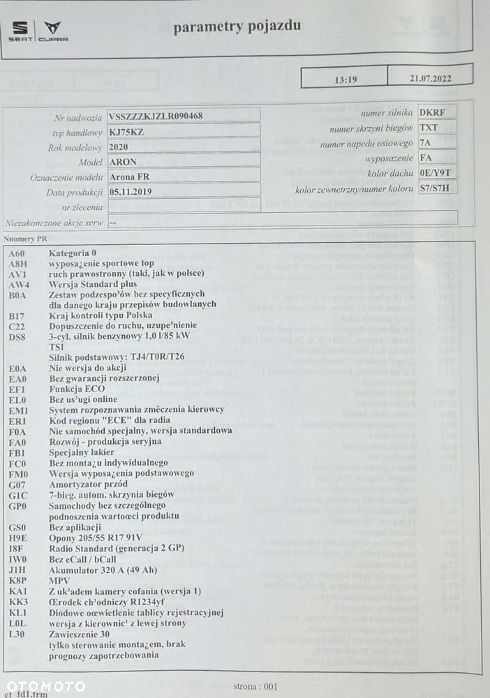 Seat Arona 1.0 TSI FR S&S DSG - 19