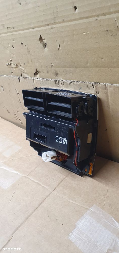 Panel nawiewu powietrza klimatyzacji tył kratka Audi A8 D3 4E0919158F 4E0819203B - 7