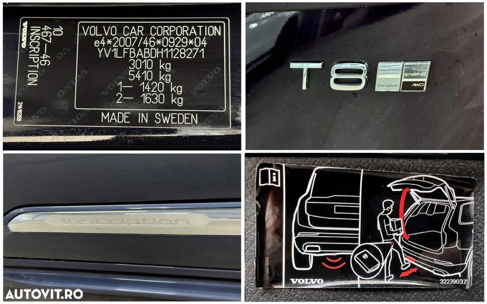 Volvo XC 90 T8 AWD Twin Engine Geartronic Inscription - 7