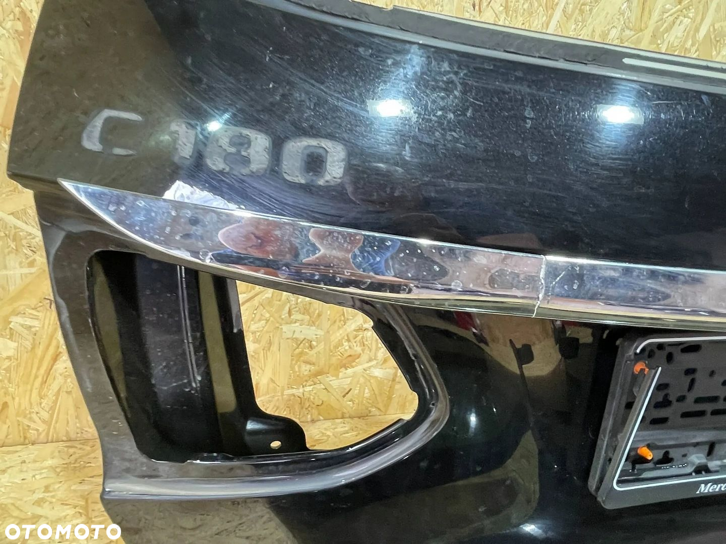 MERCEDES C-KLASA W205 KOMBI KLAPA BAGAŻNIKA SZYBA TYLNA - 4