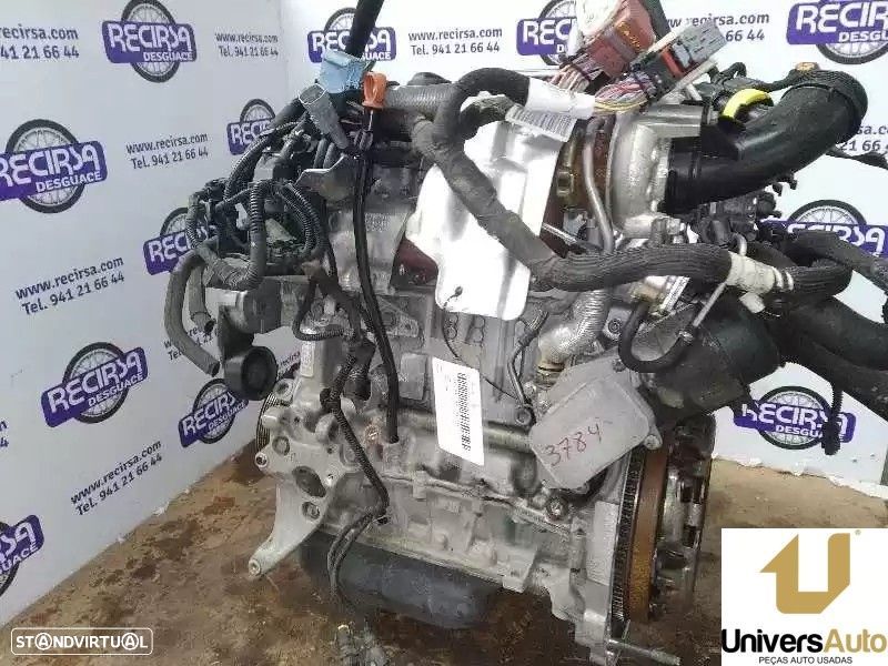 MOTOR COMPLETO PEUGEOT 208 2014 -8HR - 1