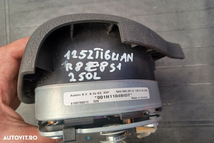 Airbag volan / sofer 5N0880201A 5N0880201A Volkswagen VW Tiguan 1 5N - 4