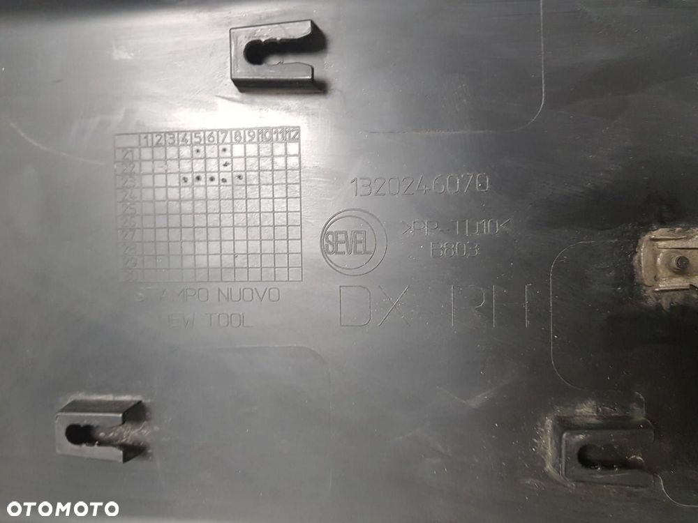 ORYGINALNA LISTWA BŁOTNIKA PRAWA TYLNA PRAWY TYŁ CITROEN JUMPER PEUGEOT BOXER FIAT DUCATO MAXI 14-24 - 6